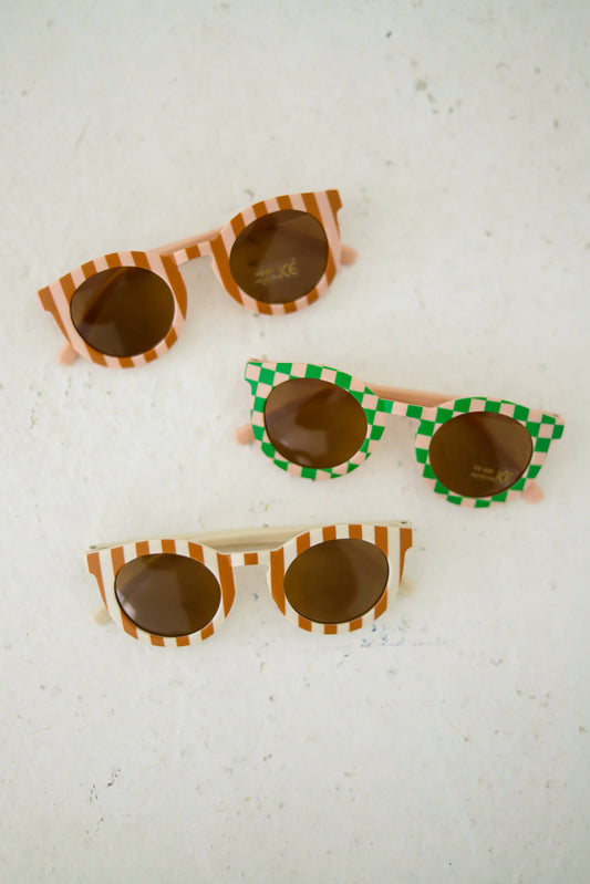 Striped Kids and Toddler Sunglasses by Polished Prints