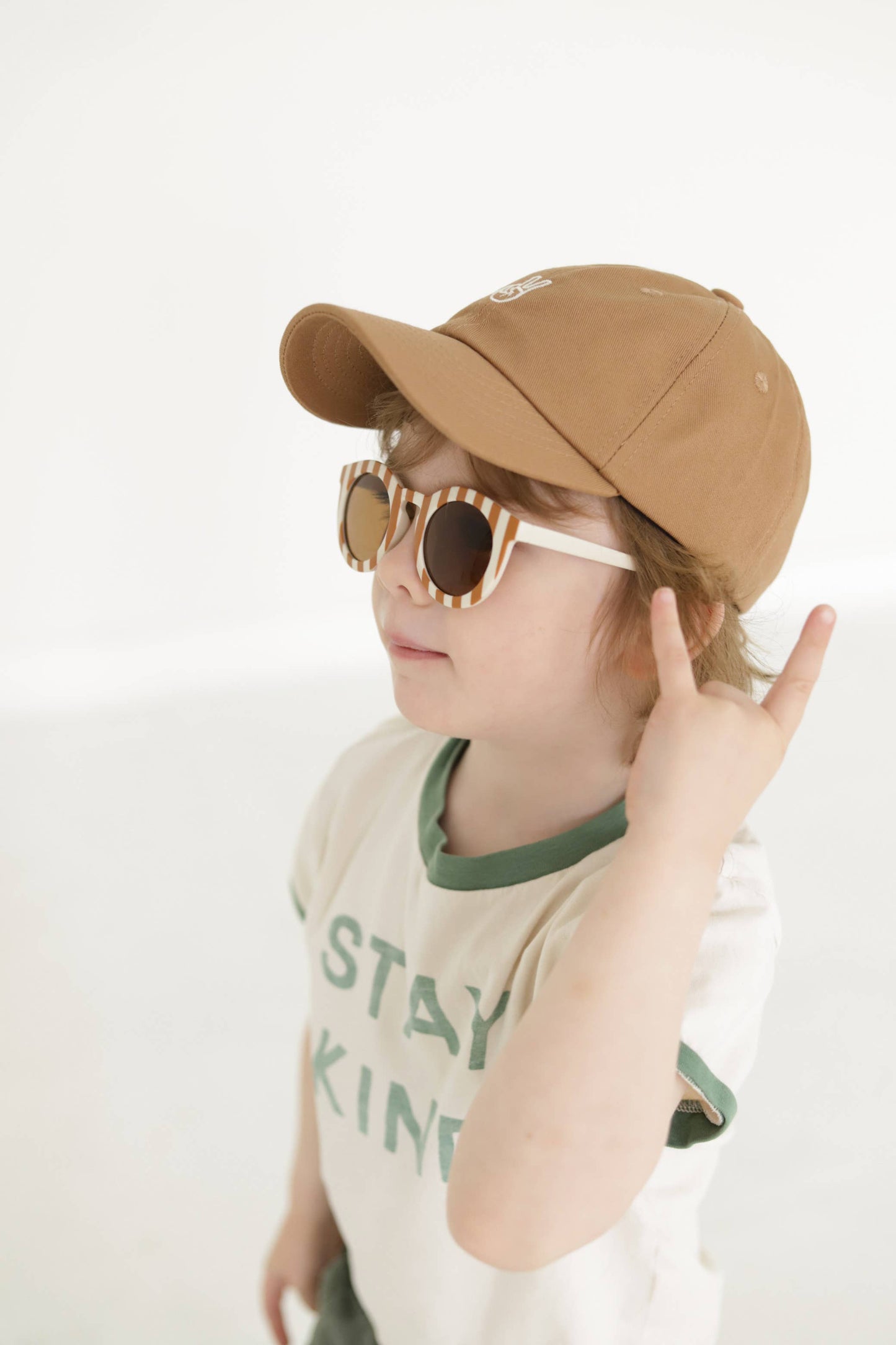 Striped Kids and Toddler Sunglasses by Polished Prints