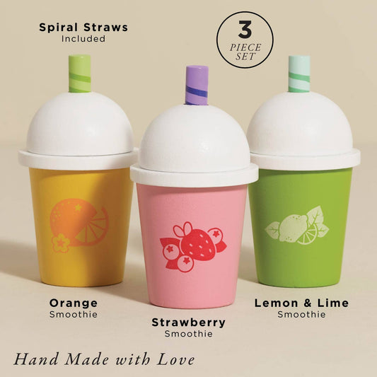 Le Toy Van, Inc. - Wooden Take Away Smoothie Trio