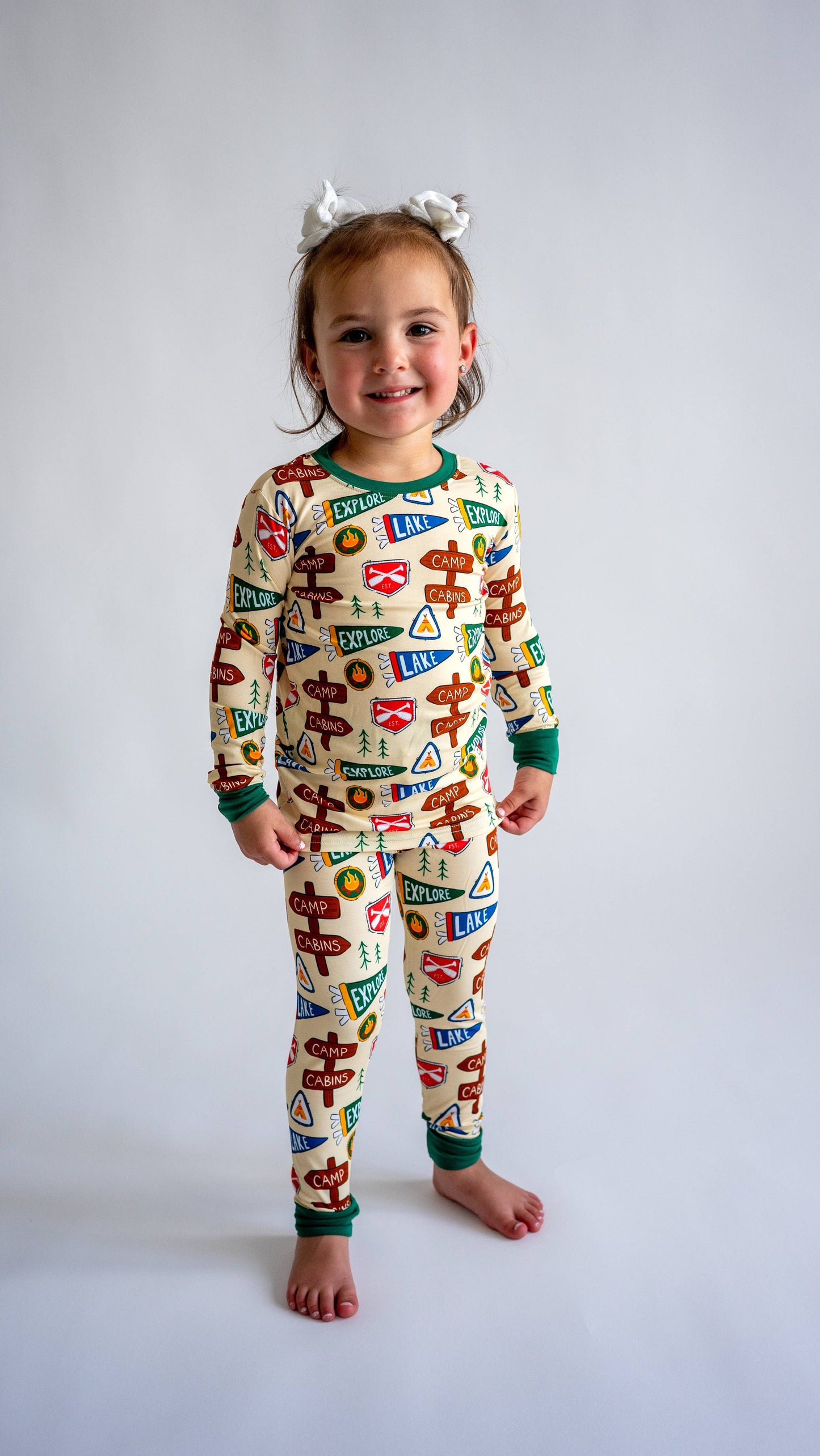 Joan's - Camping Two-Piece Pajamas