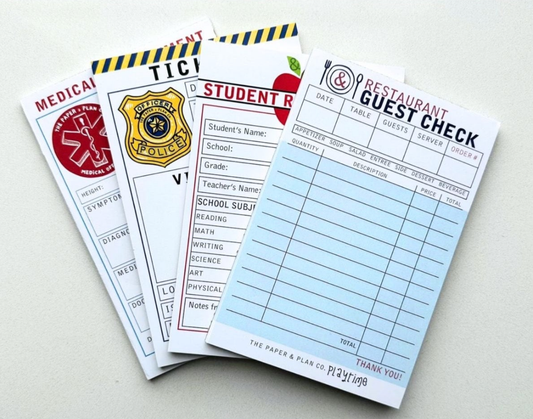 The Paper and Plan Co. - Kids Classic Playtime Pads®