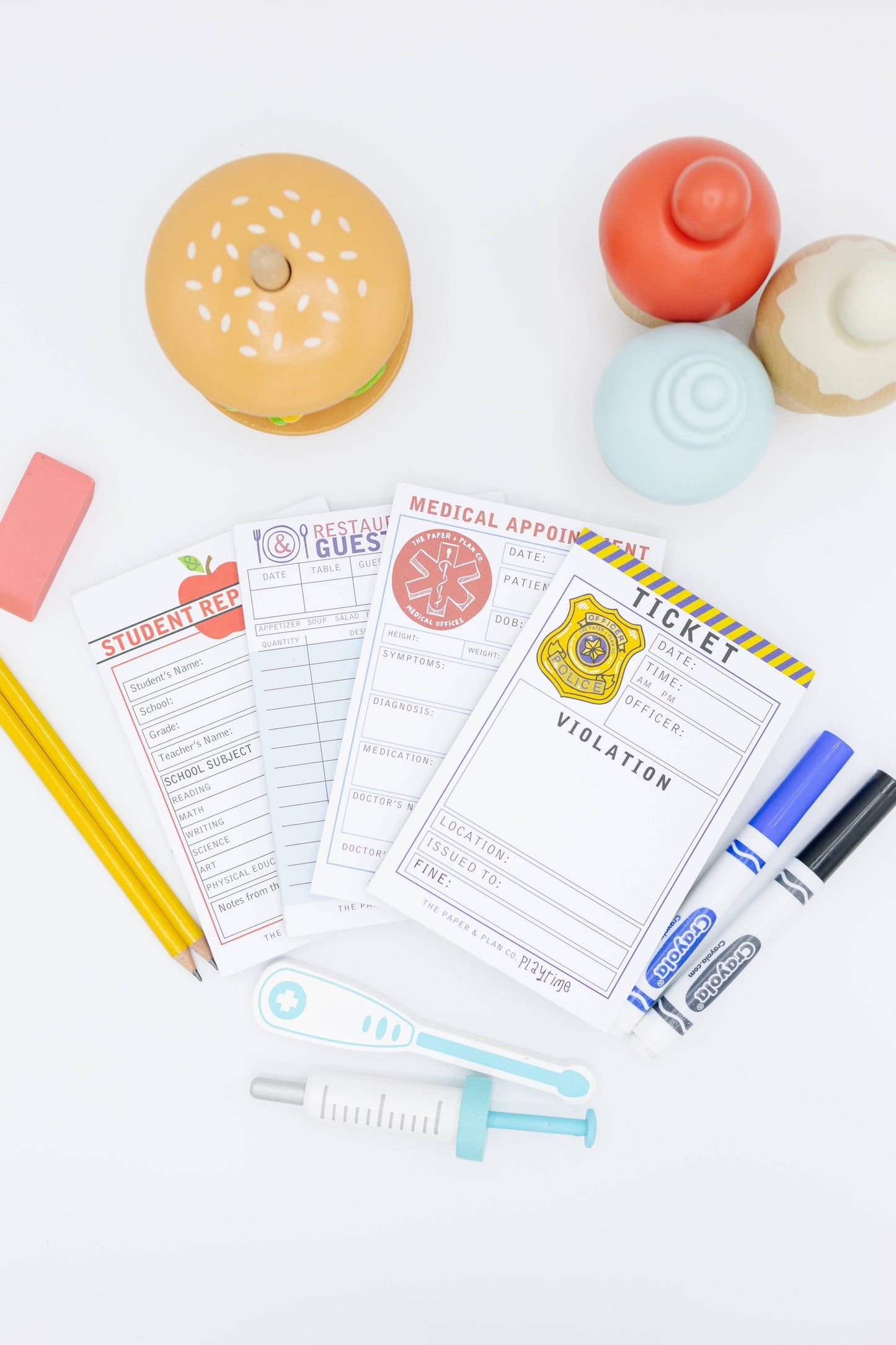 The Paper and Plan Co. - Kids Classic Playtime Pads®