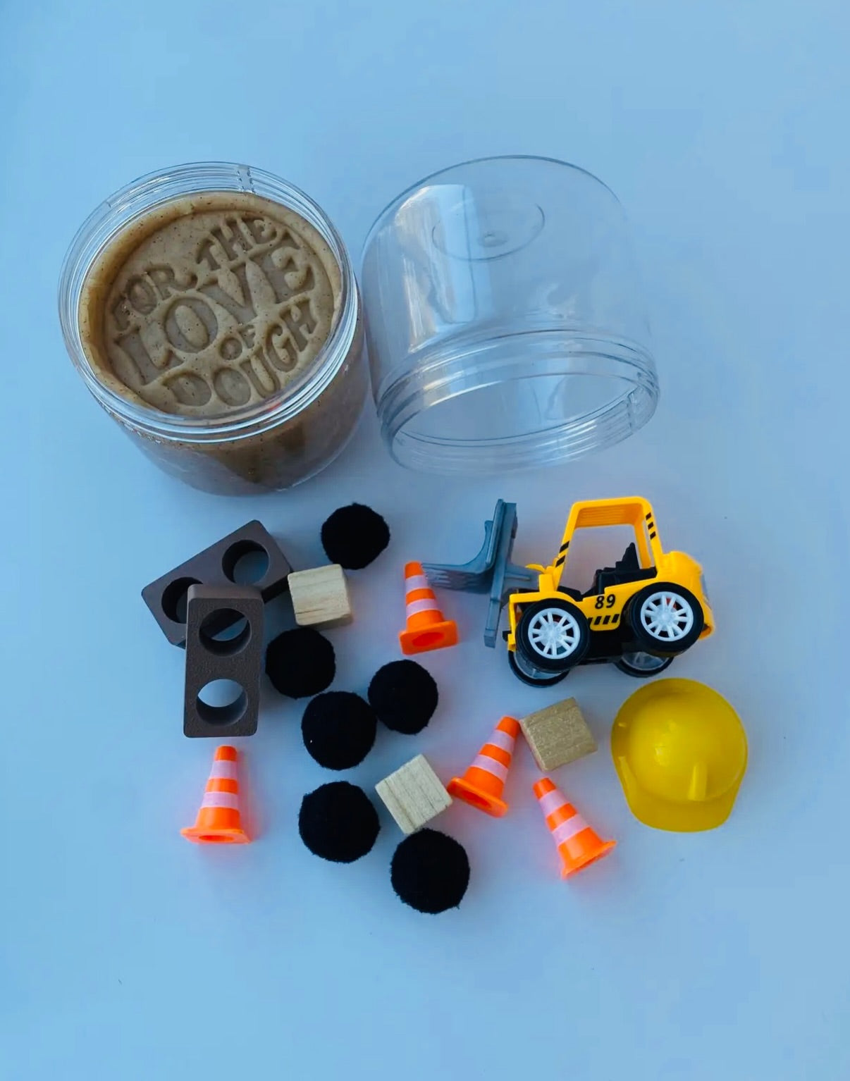 Sensory Sand Construction Double Jar